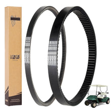 Load image into Gallery viewer, Golf Cart Drive Belt &amp; Starter Generator Belt for EZGO TXT/Medalist/Workhorse