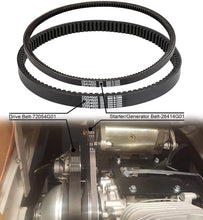 Load image into Gallery viewer, Golf Cart Drive Belt &amp; Starter Generator Belt for EZGO TXT/Medalist/Workhorse