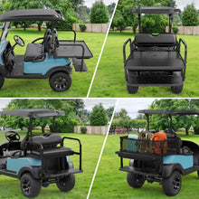 Load image into Gallery viewer, Golf Cart Flip Back Seat Kit for Club Car Precedent, Tempo, Onward, Deluxe Seat and Backrest