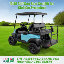 Load image into Gallery viewer, Golf Cart Flip-Fold Rear Seat Kit with Multi-Fold Cargo Bed for Club Car Precedent, Tempo, Onward