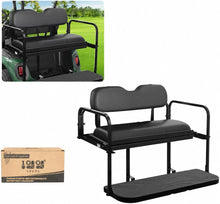 Load image into Gallery viewer, Golf Cart Folding Rear Seat Kit for EZGO RXV Add More Passenger or Storage Space