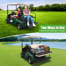 Load image into Gallery viewer, Golf Cart Folding Rear Seat Kit for EZGO RXV Add More Passenger or Storage Space