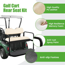Load image into Gallery viewer, Golf Cart Folding Rear Seat Kit for EZGO RXV Add More Passenger or Storage Space