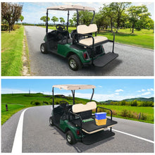 Load image into Gallery viewer, Golf Cart Folding Rear Seat Kit for EZGO RXV Add More Passenger or Storage Space