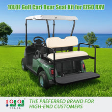 Load image into Gallery viewer, Golf Cart Folding Rear Seat Kit for EZGO RXV Add More Passenger or Storage Space