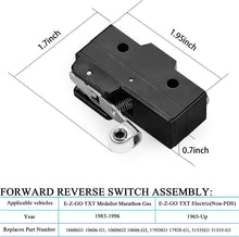 Load image into Gallery viewer, Golf Cart Forward and Reverse Switch Assembly Suitable for EZGO TXT 1994-up