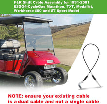 Load image into Gallery viewer, Golf Cart Forward Reverse Shift Cable for EZGO TXT Medalist, Marathon 1991-2001
