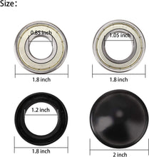 Load image into Gallery viewer, Golf Cart Front Wheel Bearing Kit for Yamaha G2 G8 G9 G11 G14 G16