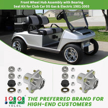 Load image into Gallery viewer, Golf Cart Front Wheel Hub Assembly Kit Club Car DS 1981-2003