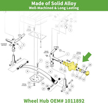 Load image into Gallery viewer, Golf Cart Front Wheel Hub Assembly Kit Club Car DS 1981-2003