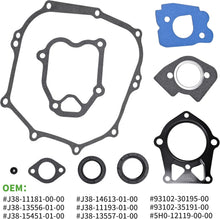 Load image into Gallery viewer, Golf Cart Gasket Engine Seal Kit for Yamaha G2 G5 G8 G9 G11 1985-1995