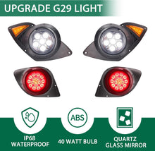 Load image into Gallery viewer, Golf Cart Headlight Taillight Kit for Yamaha G29 2007-up (Must Input 12 Volt)