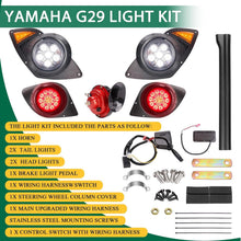 Load image into Gallery viewer, Golf Cart Headlight Taillight Kit for Yamaha G29 Drive 2007-2016