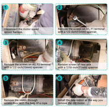 Load image into Gallery viewer, Golf Cart KDS Electric Motor DC 48V 3.7KW for Club Car DS &amp; Precedent 2001-up