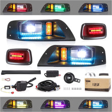 Load image into Gallery viewer, Golf Cart LED Lighting for EZGO TXT Light Kit 1996-2013