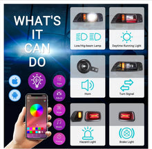 Load image into Gallery viewer, Golf Cart LED Lighting for EZGO TXT Light Kit 1996-2013