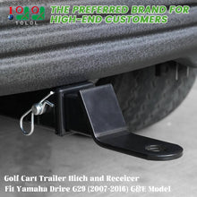 Load image into Gallery viewer, Golf Cart Rear Chassis Trailer Hitch and Receiver for Yamaha Drive G29 (2007-2016) G&amp;E