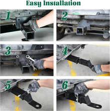 Load image into Gallery viewer, Golf Cart Rear Chassis Trailer Hitch and Receiver for Yamaha Drive G29 (2007-2016) G&amp;E