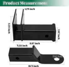 Load image into Gallery viewer, Golf Cart Rear Chassis Trailer Hitch and Receiver for Yamaha Drive G29 (2007-2016) G&amp;E