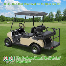 Load image into Gallery viewer, Golf Cart Rear Flip Seat for Club Car DS – Heavy-Duty Alloy Steel Frame w/ PE Cargo Deck