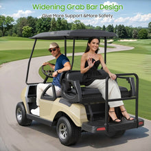 Load image into Gallery viewer, Golf Cart Rear Flip Seat for Club Car DS – Heavy-Duty Alloy Steel Frame w/ PE Cargo Deck