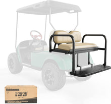 Load image into Gallery viewer, Golf Cart Rear Seat, Flip Folding Back Seat Kit Fits EZGO TXT No Roof Rear Strut Replacement Needed