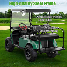 Load image into Gallery viewer, Golf Cart Rear Seat, Flip Folding Back Seat Kit Fits EZGO TXT No Roof Rear Strut Replacement Needed