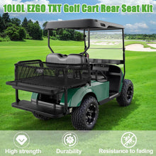 Load image into Gallery viewer, Golf Cart Rear Seat, Flip Folding Back Seat Kit Fits EZGO TXT No Roof Rear Strut Replacement Needed