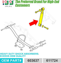 Load image into Gallery viewer, Golf Cart Rear Shock Absorbers Kit for EZGO RXV 2008-2013 Gas &amp; Electric