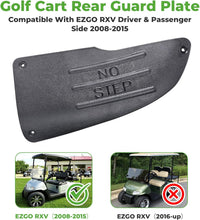 Load image into Gallery viewer, Golf Cart Rear Side Guard Set for EZGO RXV - OEM #601864 604865 601865 Replacement