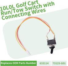 Load image into Gallery viewer, Golf Cart Run/Tow Switch for EZGO TXT/DCS/PDS (1994-Up Electric) - OEM 73125-G01 Replacement