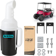 Load image into Gallery viewer, Golf Cart Sand Bottle with Holder for EZGO Club Car Yamaha, 35oz Capacity