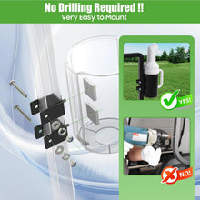 Load image into Gallery viewer, Golf Cart Sand Bottle with Holder for EZGO Club Car Yamaha, 35oz Capacity