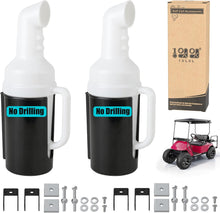 Load image into Gallery viewer, Golf Cart Sand Bottle with Holder for EZGO Club Car Yamaha, 35oz Capacity