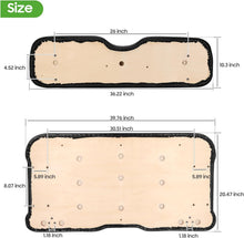 Load image into Gallery viewer, Golf Cart Seat and Back Kit for EZGO RXV 2008 Up