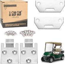 Load image into Gallery viewer, Golf Cart Seat Bottom Hinge Plates for EZGO RXV - Complete 2-Pair Set (Fits 2008+ Models)