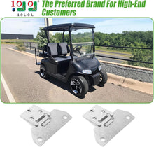 Load image into Gallery viewer, Golf Cart Seat Bottom Hinge Plates for EZGO RXV - Complete 2-Pair Set (Fits 2008+ Models)