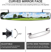 Load image into Gallery viewer, Golf Cart Side View Mirrors and Rear View Mirrors Foldable Universal