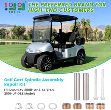 Load image into Gallery viewer, Golf Cart Spindle King Pin Tube &amp; Bushing Kit For EZGO RXV TXT PDS
