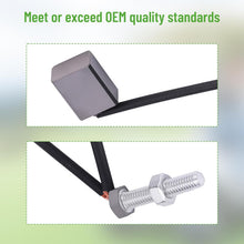 Load image into Gallery viewer, Close-up of replacement carbon brush and terminal stud
