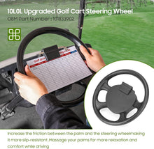 Load image into Gallery viewer, Golf Cart Steering Wheel with Scorecard Holder and Pen Holder for Club Car Precedent