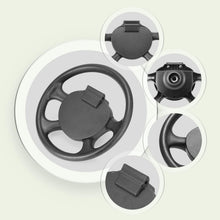 Load image into Gallery viewer, Golf Cart Steering Wheel with Scorecard Holder and Pen Holder for Club Car Precedent