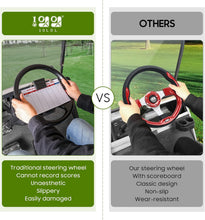 Load image into Gallery viewer, Golf Cart Steering Wheel with Scorecard Holder and Pen Holder for Club Car Precedent