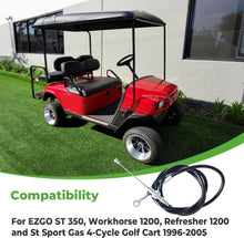 Load image into Gallery viewer, Golf Cart Throttle Accelerator Cable for EZGO ST350 &amp; Workhorse 1200 (1996-2005)