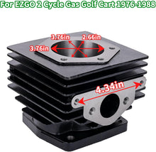 Load image into Gallery viewer, Golf Cart Top End Rebuild Kit for EZGO 2-Cycle Gas Carts (1976-1988 EC25-DS/2PG 244cc)