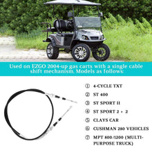Load image into Gallery viewer, Golf Cart Transmission Shift Forward Reverse Cable for EZGO Gas 2004-current