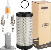 Load image into Gallery viewer, Golf Cart Tune Up Kit for EZGO TXT RXV Air Filter Oil Filter Fuel Filter Spark Plug
