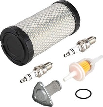 Load image into Gallery viewer, Golf Cart Tune Up Kit for EZGO TXT RXV Air Filter Oil Filter Fuel Filter Spark Plug