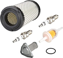 Load image into Gallery viewer, Golf Cart Tune Up Kit for EZGO TXT RXV Air Filter Oil Filter Fuel Filter Spark Plug