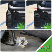 Load image into Gallery viewer, Golf Cart Wheel Spacers Adapters 2 inch for EZGO Club Car Yamaha